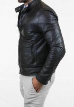 #82 CASACA/CHAQUETA DE CUERO JACKET CLASICA EJECUTIVA - Image 4
