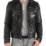 #50 jacket Cuello camisa + correa