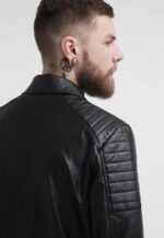 #51 jacket biker acolchado en hombros - Image 5