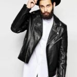 #40 Jacket biker casual low