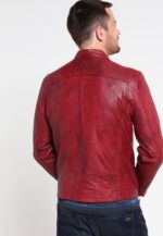 #61 JACKET MORDENA ROJO MATIZ OSCURO - Image 5