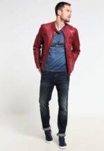 #61 JACKET MORDENA ROJO MATIZ OSCURO - Image 6