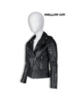 #10 CASACA/CHAQUETA DE CUERO JACKET BIKER STAR ROCK - Image 9