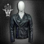 #100 CASACA/CHAQUETA BIKER DE CUERO MODA  2024 - Image 5