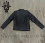 #100 CASACA/CHAQUETA BIKER DE CUERO MODA  2024 - Image 10