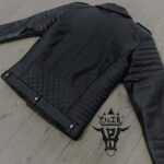 #100 CASACA/CHAQUETA BIKER DE CUERO MODA  2024 - Image 11