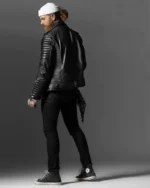 #100 CASACA/CHAQUETA BIKER DE CUERO MODA  2024 - Image 15