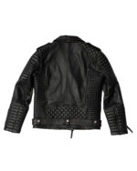 #100 CASACA/CHAQUETA BIKER DE CUERO MODA  2024 - Image 4