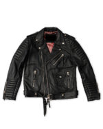 #100 CASACA/CHAQUETA BIKER DE CUERO MODA  2024 - Image 2