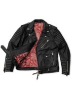 #100 CASACA/CHAQUETA BIKER DE CUERO MODA  2024 - Image 3