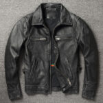 #101 CASACA/CHAQUETA MODERNA CUERO MODA  2024