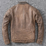 #120 CASACA DE CUERO /CHAQUETA JACKET VINTAGE 2025 - Image 3