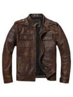#120 CASACA DE CUERO /CHAQUETA JACKET VINTAGE 2025 - Image 7
