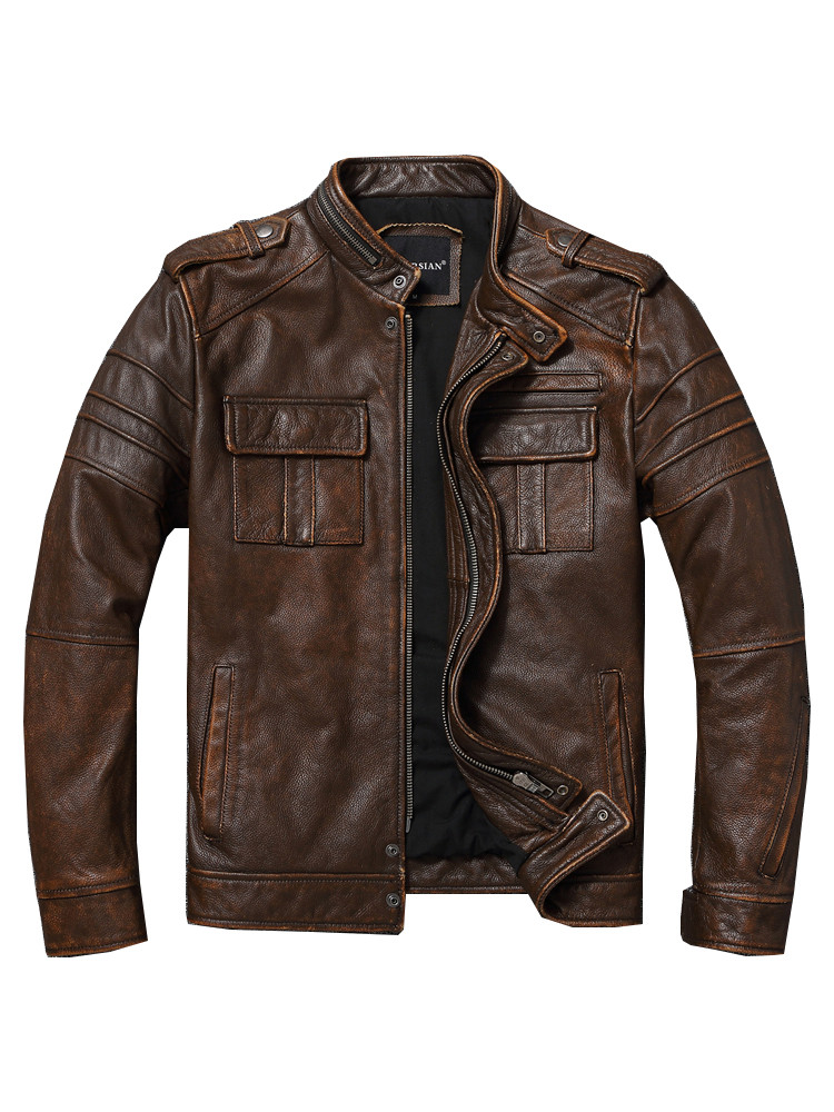 #120 CASACA DE CUERO /CHAQUETA JACKET VINTAGE 2025 - Image 7