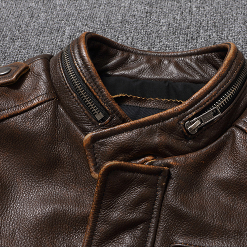 #120 CASACA DE CUERO /CHAQUETA JACKET VINTAGE 2025 - Image 8