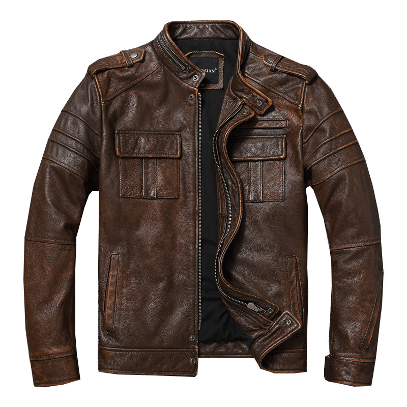 #120 CASACA DE CUERO /CHAQUETA JACKET VINTAGE 2025 - Image 9