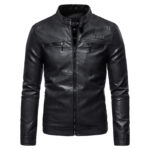 #113 CASACA DE CUERO /CHAQUETA MODERNO JACKET CLASIC