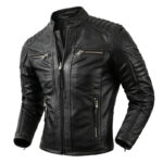 #114 CASACA DE CUERO /CHAQUETA MODERNO JACKET VINTAGE COOL - Image 4