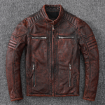 #114 CASACA DE CUERO /CHAQUETA MODERNO JACKET VINTAGE COOL
