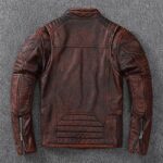 #114 CASACA DE CUERO /CHAQUETA MODERNO JACKET VINTAGE COOL - Image 2