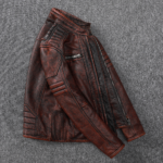#114 CASACA DE CUERO /CHAQUETA MODERNO JACKET VINTAGE COOL - Image 3