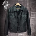 #109 CASACA/CHAQUETA CLASICA, BOTONES DE CUERO