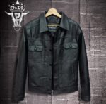 #109 CASACA/CHAQUETA CLASICA, BOTONES DE CUERO
