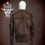 #114 CASACA DE CUERO /CHAQUETA MODERNO JACKET VINTAGE COOL - Image 8
