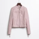 #73 CASACA DE CUERO/CHAQUETA DE CUERO JACKET PALO ROSA 2024