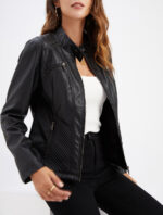 #72 CASACA DE CUERO/CHAQUETA DE CUERO JACKET MODA 2024 - Image 7