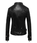 #81 CASACA DE CUERO/CHAQUETA DE CUERO JACKET BIKER DETALLE 2024 - Image 3
