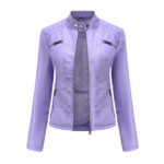 #72 CASACA DE CUERO/CHAQUETA DE CUERO JACKET MODA 2024
