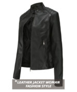 #74 CASACA DE CUERO/CHAQUETA DE CUERO JACKET VIOLET - Image 7
