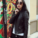 #81 CASACA DE CUERO/CHAQUETA DE CUERO JACKET BIKER DETALLE 2024