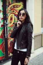 #81 CASACA DE CUERO/CHAQUETA DE CUERO JACKET BIKER DETALLE 2024