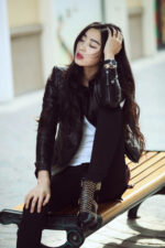 #81 CASACA DE CUERO/CHAQUETA DE CUERO JACKET BIKER DETALLE 2024 - Image 7
