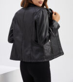 #72 CASACA DE CUERO/CHAQUETA DE CUERO JACKET MODA 2024 - Image 8