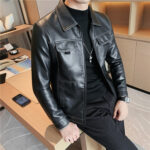 #139 CASACA DE CUERO /CHAQUETA JACKET CLASIC MORDENO FOR MEN 2024