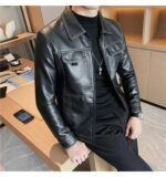 #139 CASACA DE CUERO /CHAQUETA JACKET CLASIC MORDENO FOR MEN 2024