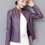 #95 CASACA DE CUERO /CHAQUETA JACKET CHINESE CUT WOMAN 2024