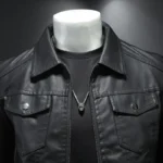 #121 CASACA DE CUERO /CHAQUETA JACKET CUELLO CAMISA 2024 - Image 3