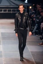 #135 CASACA DE CUERO /CHAQUETA JACKET BIKER DOBLE CIERRE SKIN - Image 2