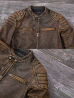 #123 CASACA DE CUERO /CHAQUETA JACKET VINTAGE 2024 - Image 3
