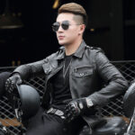 #132 CASACA DE CUERO /CHAQUETA JACKET CLASIC BOTONES FOR MEN - Image 5