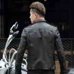 #132 CASACA DE CUERO /CHAQUETA JACKET CLASIC BOTONES FOR MEN - Image 2