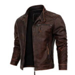 #126 CASACA DE CUERO /CHAQUETA JACKET VINTAGE  FOR MEN - Image 3
