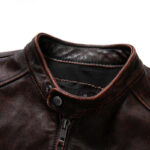 #126 CASACA DE CUERO /CHAQUETA JACKET VINTAGE  FOR MEN - Image 4
