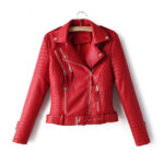 #82 CASACA DE CUERO /CHAQUETA JACKET PALO ROSA, NEGRA 2024 - Image 2