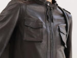 #92 CASACA DE CUERO /CHAQUETA JACKET CLASICA POCKETS WOMAN 2024 - Image 8