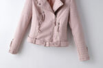 #82 CASACA DE CUERO /CHAQUETA JACKET PALO ROSA, NEGRA 2024 - Image 7
